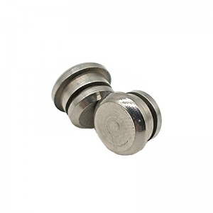 OEM personalizado grabado de metal de acero inoxidable de acero inoxidable Piezas de acero de precisión CNC mecanizado de molienda de molienda Piezas de torneado